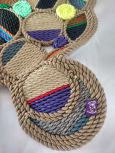 Cargar imagen en el visor de la galería, Tapete tortuga, cuerdas veganas