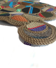 Cargar imagen en el visor de la galería, Tapete tortuga, cuerdas veganas