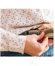 Cargar imagen en el visor de la galería, Cinturón vegano con cuerdas naturales