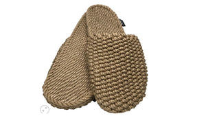 Sandalia pantufla Slippa Camel