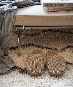 Sandalia pantufla Slippa Camel